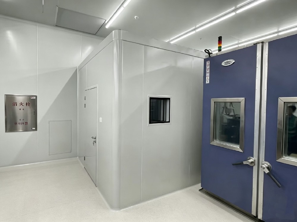 Industrial compressor acoustic enclosure