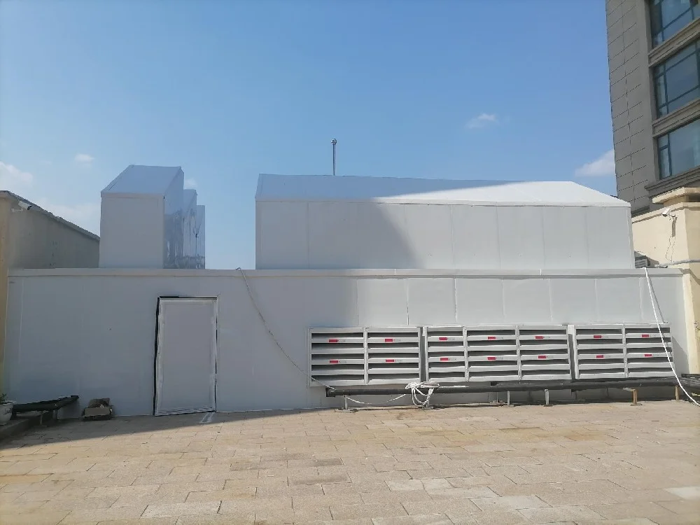 Outdoor Air-Conditioning Unit Noise Control, Benxi Municipal Government Service Centre