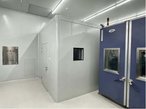 Acoustic Enclosure for a Temperature Test Chamber Compressor