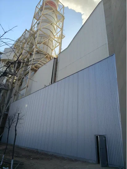 Silencer Installation at Liaoning Diaobingshan Coal-Gangue Power Plant